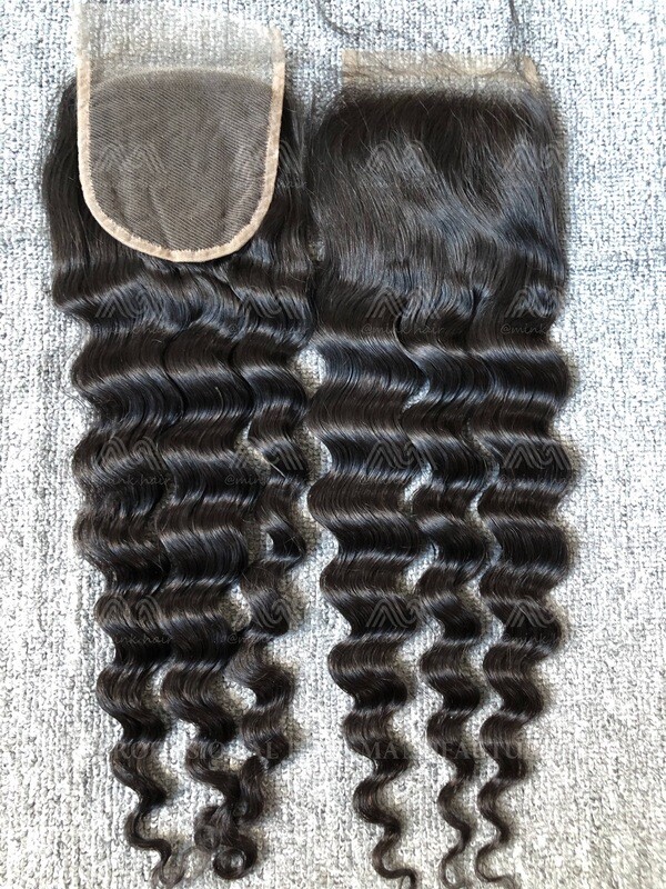 Mink Hair Loose Deep 4x4 Closure