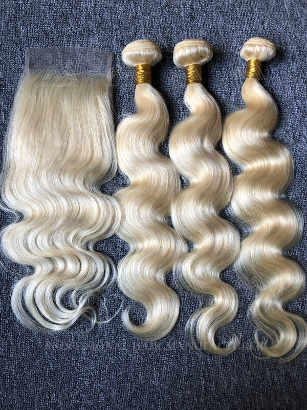 Blonde Color Body 5x5 Closure