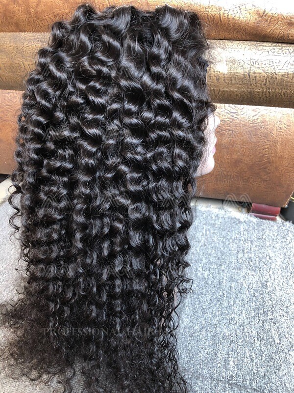 Mink Hair Deep Wave 4x4 Closure Wig