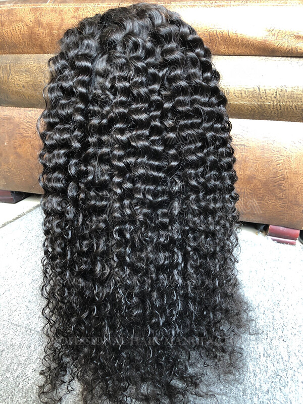 Mink Hair Deep Wave 4x4 Closure Wig