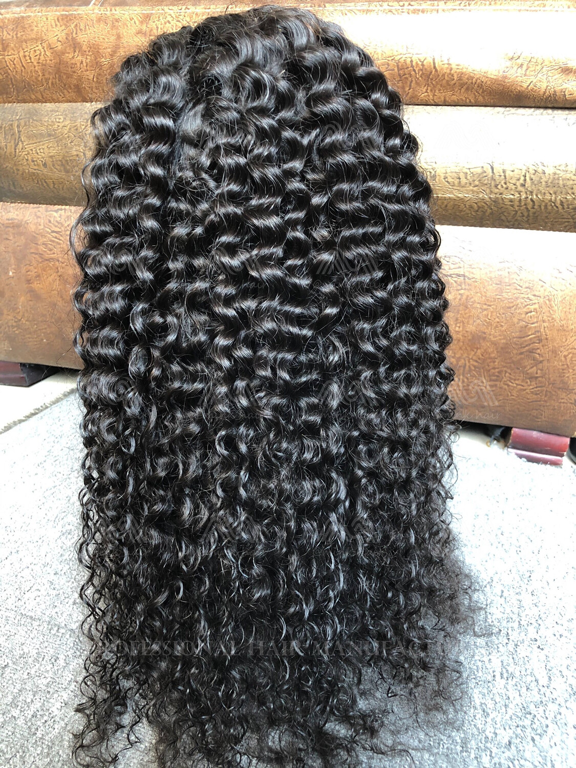 Mink Hair Deep Wave 4x4 Closure Wig