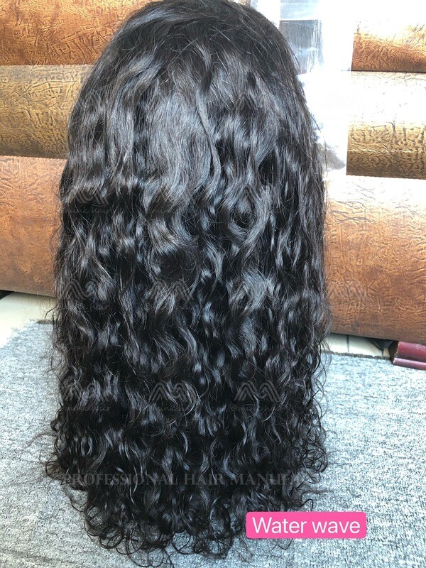 Mink Hair Water Wave 4x4 Closure Wig