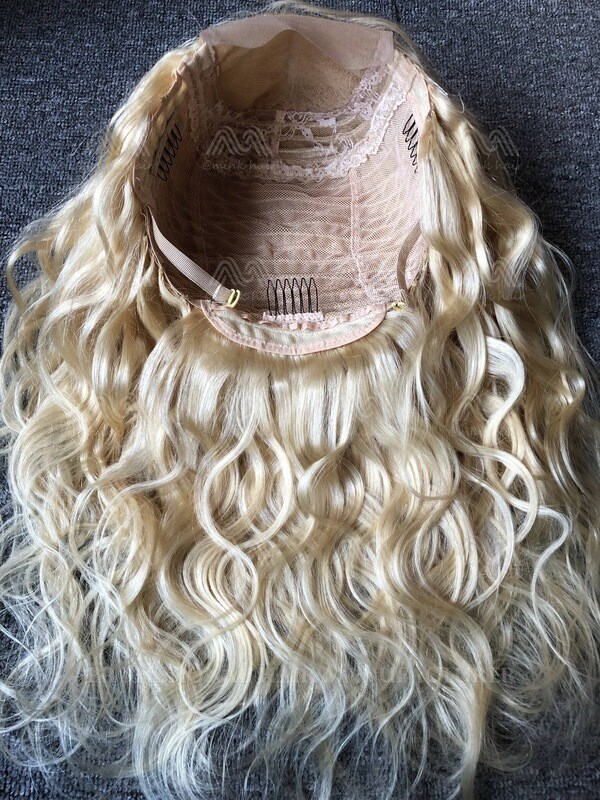 Luxury Blonde Hair Body Wave 4x4 Closure Wig