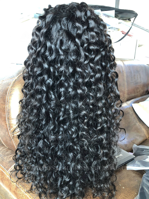 Mink Hair Italian Curly 4x4 Closure Wig 