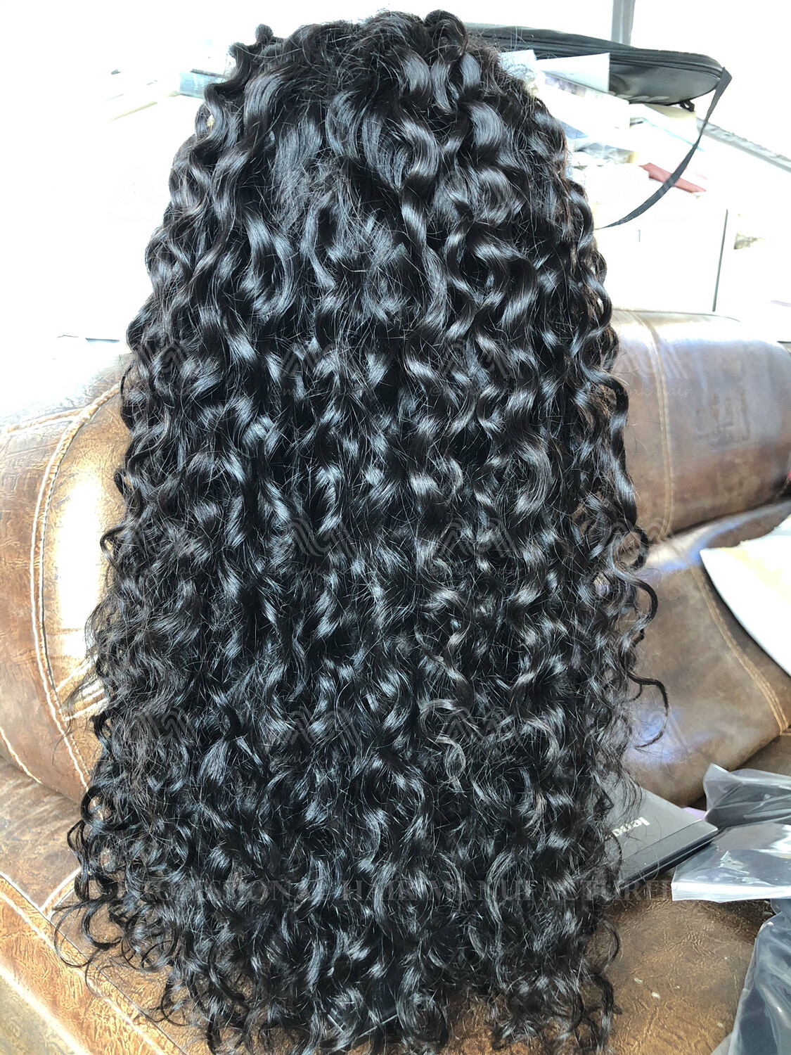 Mink Hair Italian Curly 4x4 Closure Wig 