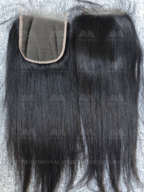 Raw Hair Straight 5x5 Closure
