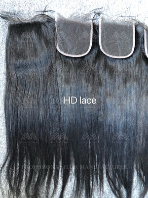 Mink Hair Straight 3 Bundles With 5x5 HD Closure Deals