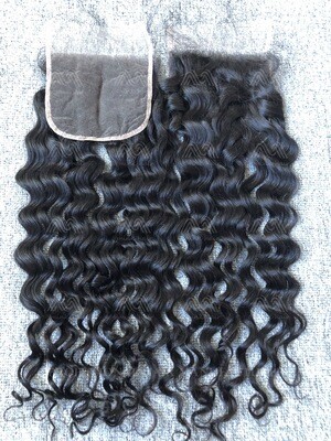 Mink Hair Italian Curly 5x5 HD Closure