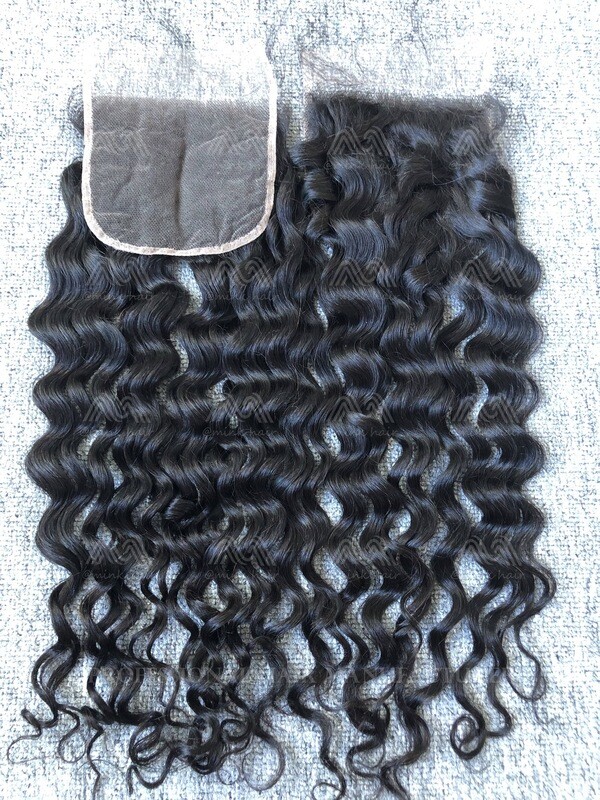 Mink Hair Italian Curly 5x5 HD Closure