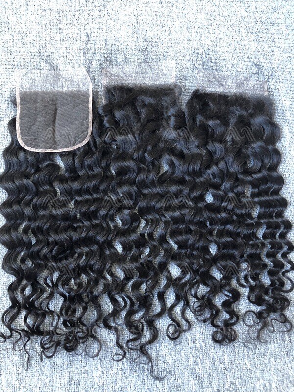 Mink Hair Italian Curly 5x5 HD Closure