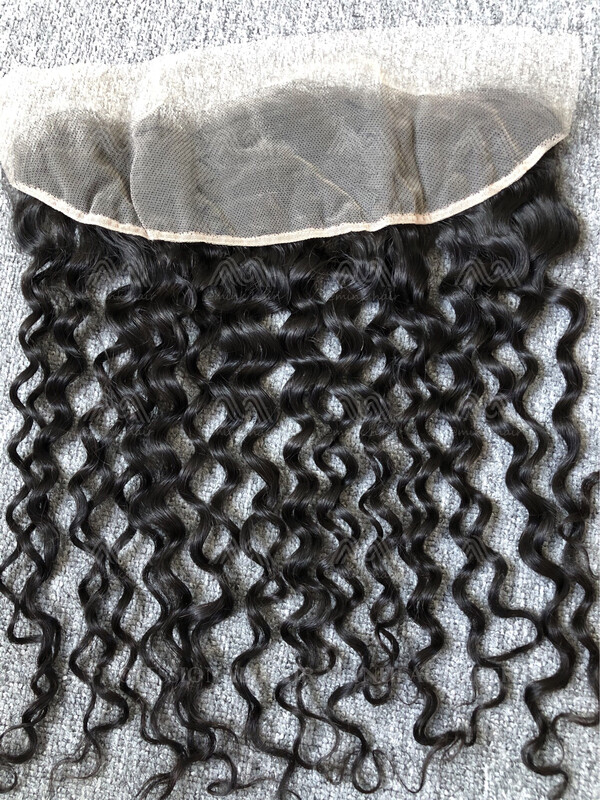 Mink Hair Italian Curly 13x4 Frontal