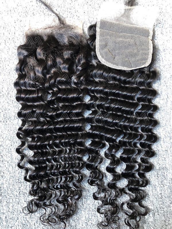 Luxury Hair Deep wave 4x4 Closure