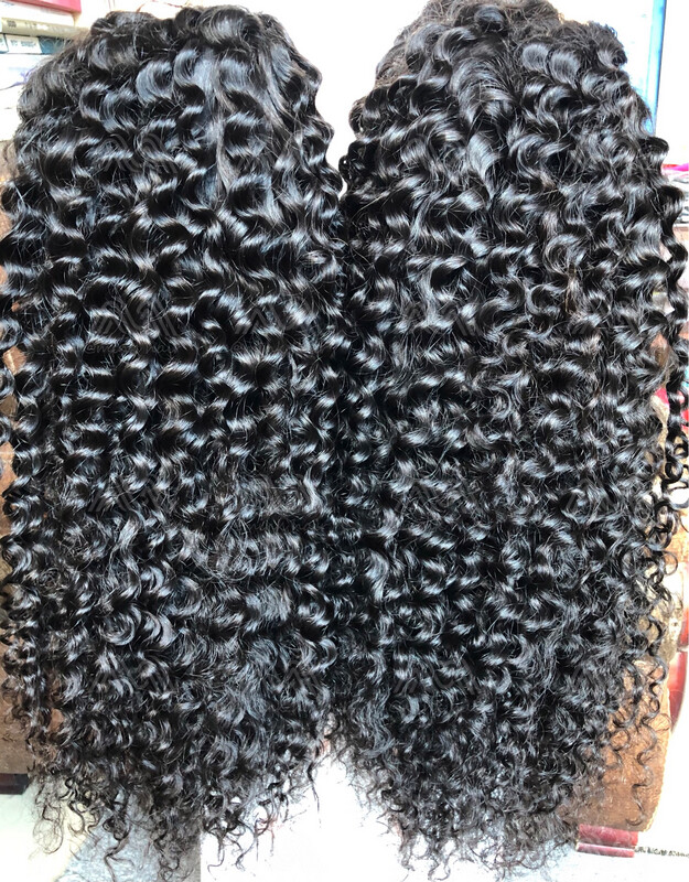 Mink Hair Deep Wave 13x4 Frontal Wig
