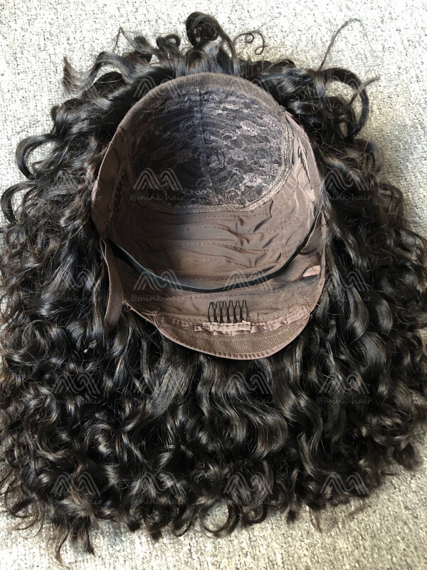Mink Hair Bob Wig Without Closure