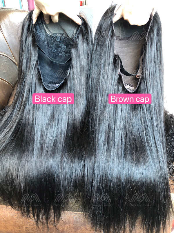 Raw Hair Straight 13x4 Transparent Lace Frontal Wig
