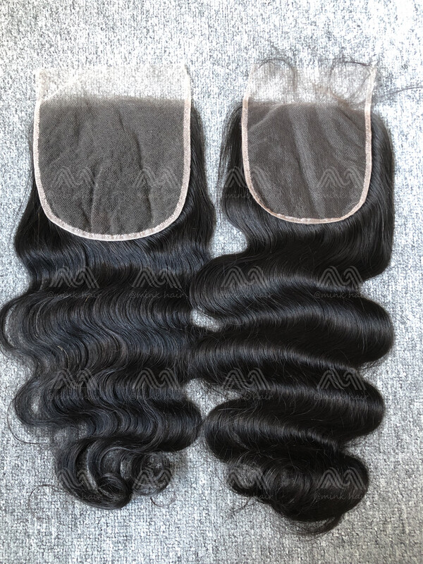Mink Hair Body Wave 5x5 HD Closure