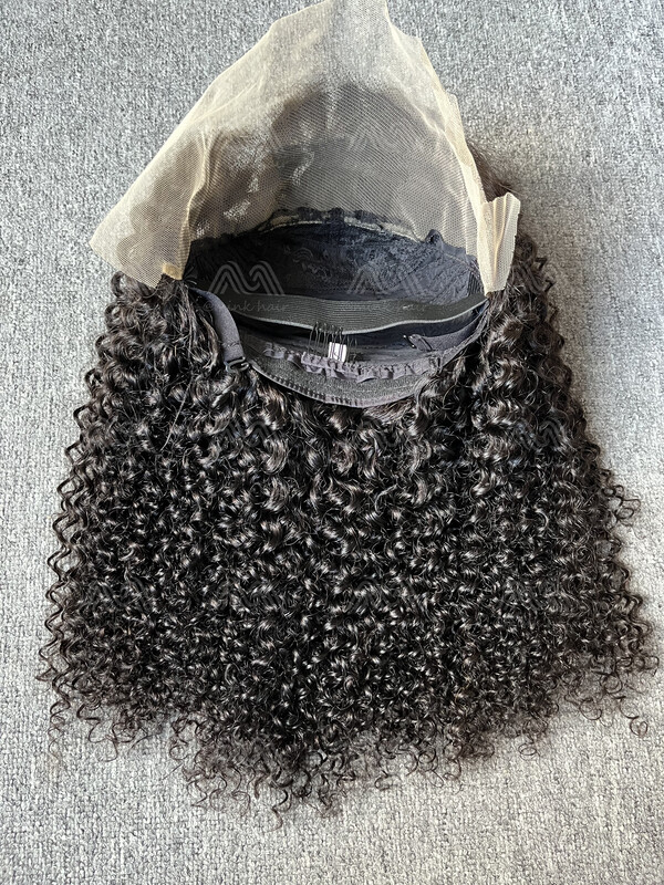 Mink Hair Jerry Curly 13x4 Frontal Wig