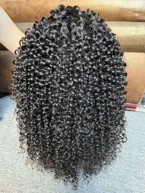Mink Hair Jerry Curly 13x4 Frontal Wig