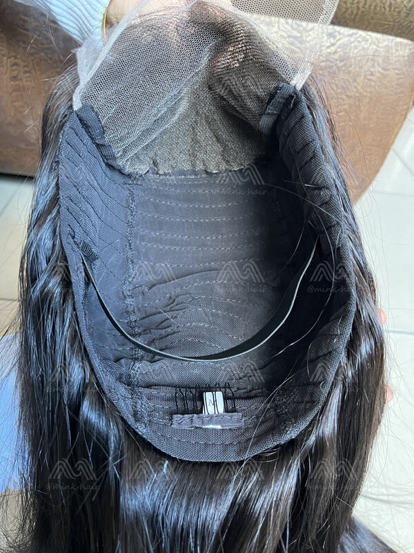 Mink Hair 6x6 Closure Wigs