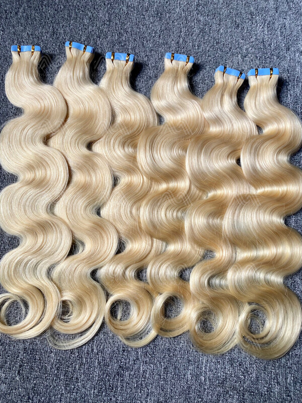 Luxury Hair Blonde Bodywave Tape In(20pcs/50g)