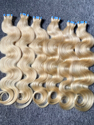Luxury Hair Blonde Bodywave Tape In(20pcs/50g)