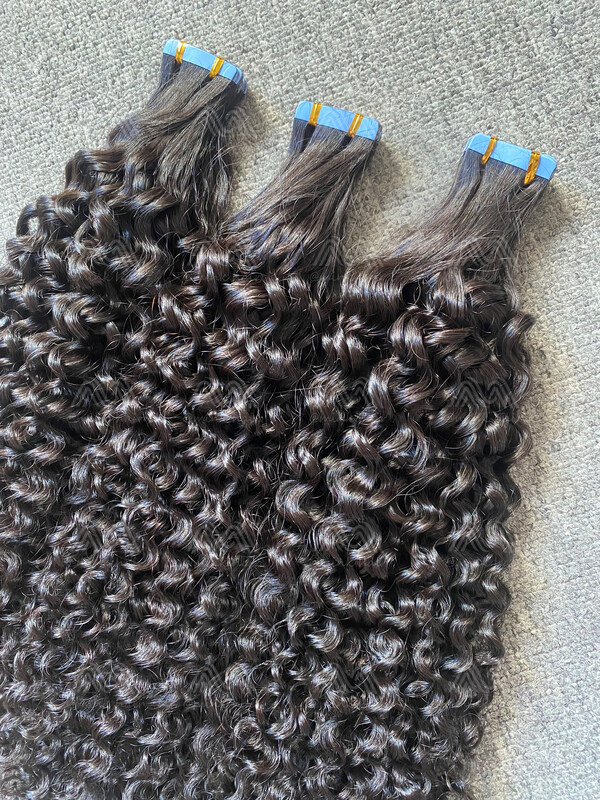 Luxury Hair Jerry Curly Tape In (20pcs/50g)