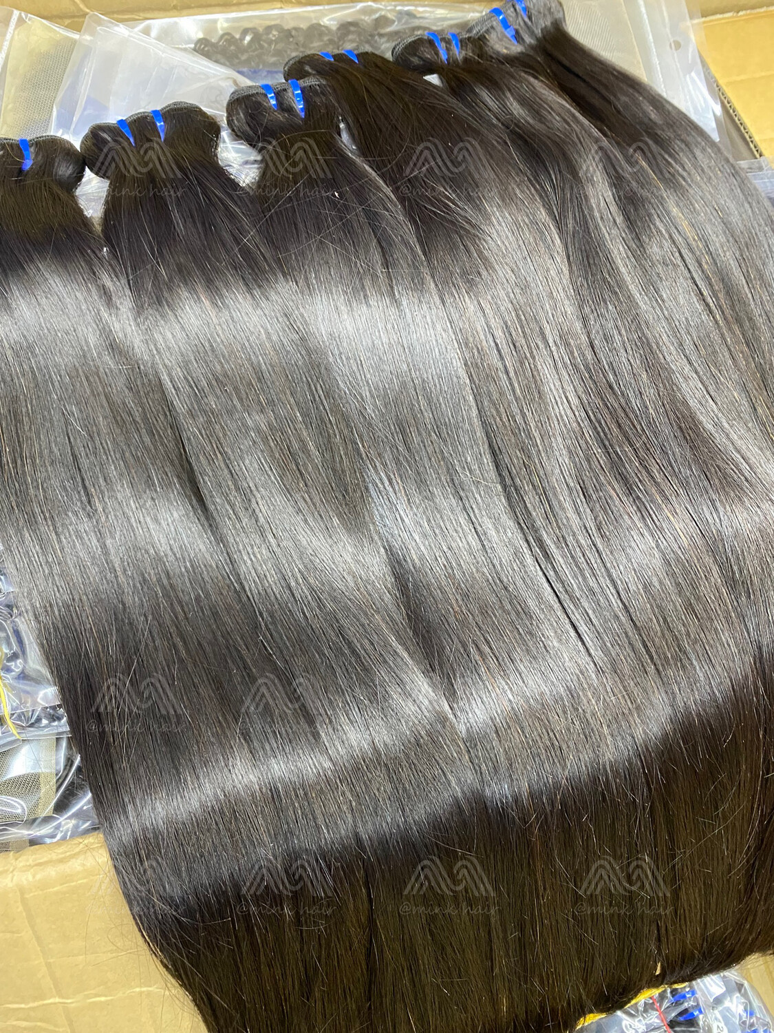 Indian Hair Super Double Drawn Silky Straight