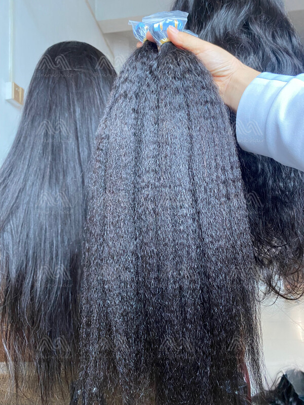 Luxury Hair Kinky Straight Tape In (20pcs/50g)