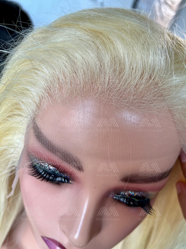 Luxury Blonde Hair 13X4 HD Frontal Wig