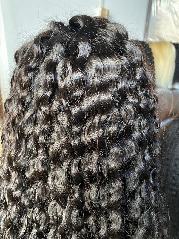 Mink Hair Italian Curly 13x4 Frontal Wig