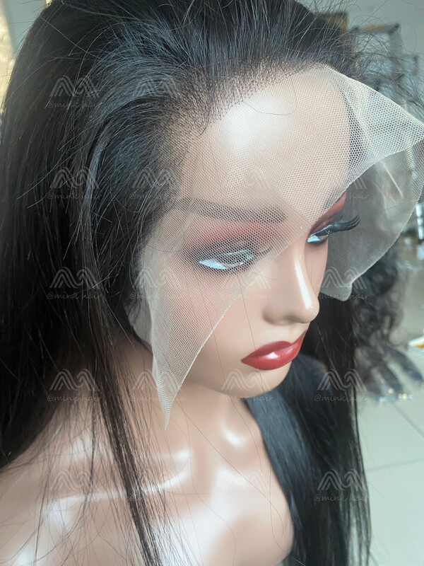 Mink Hair Straight 13x6 Frontal Wig