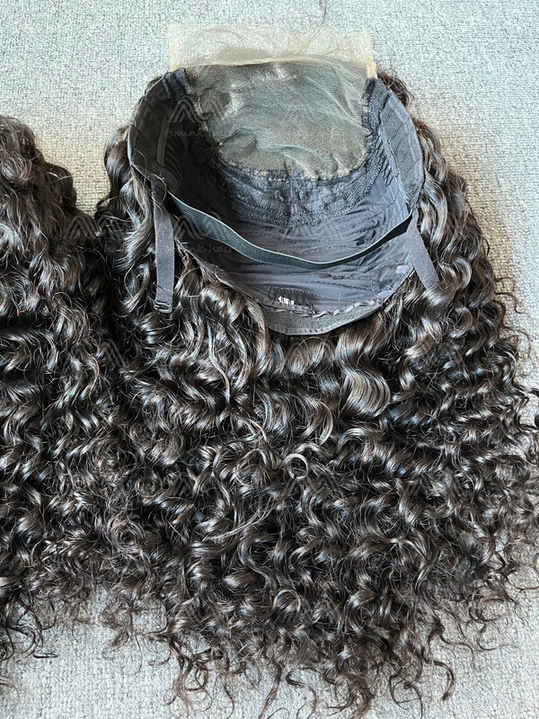 Raw Hair Deep Wave 5X5 HD Closure Wig