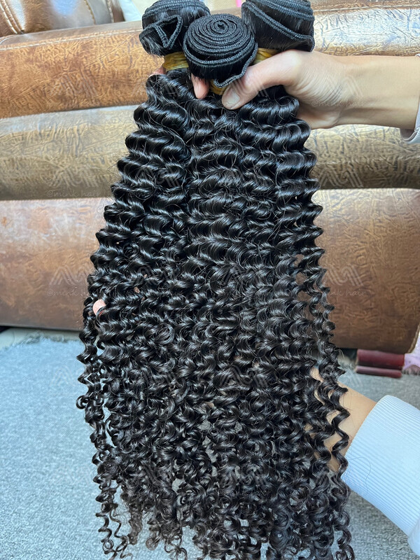 Raw Hair Deep Wave 3 Bundles With 13X4 HD Frontal Deals