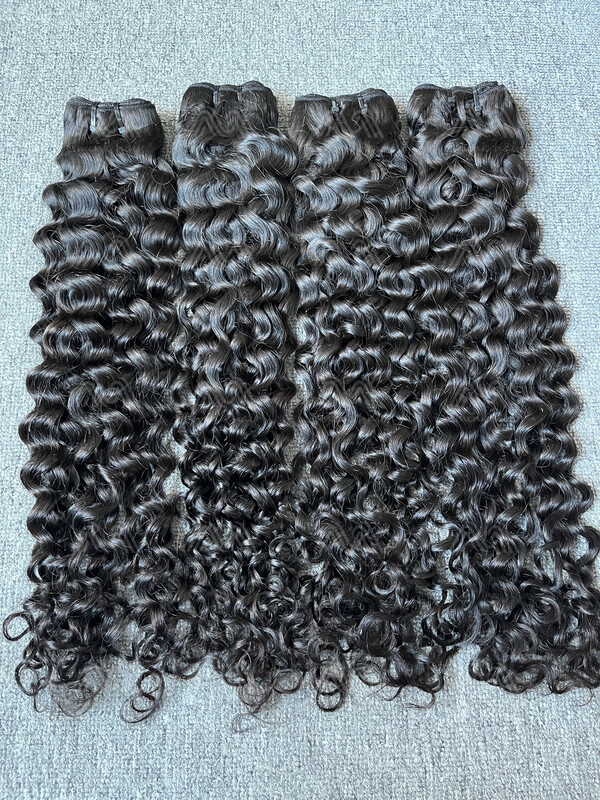 Mink Hair Italian Curly 3 Bundles With 5x5 Closure Deals