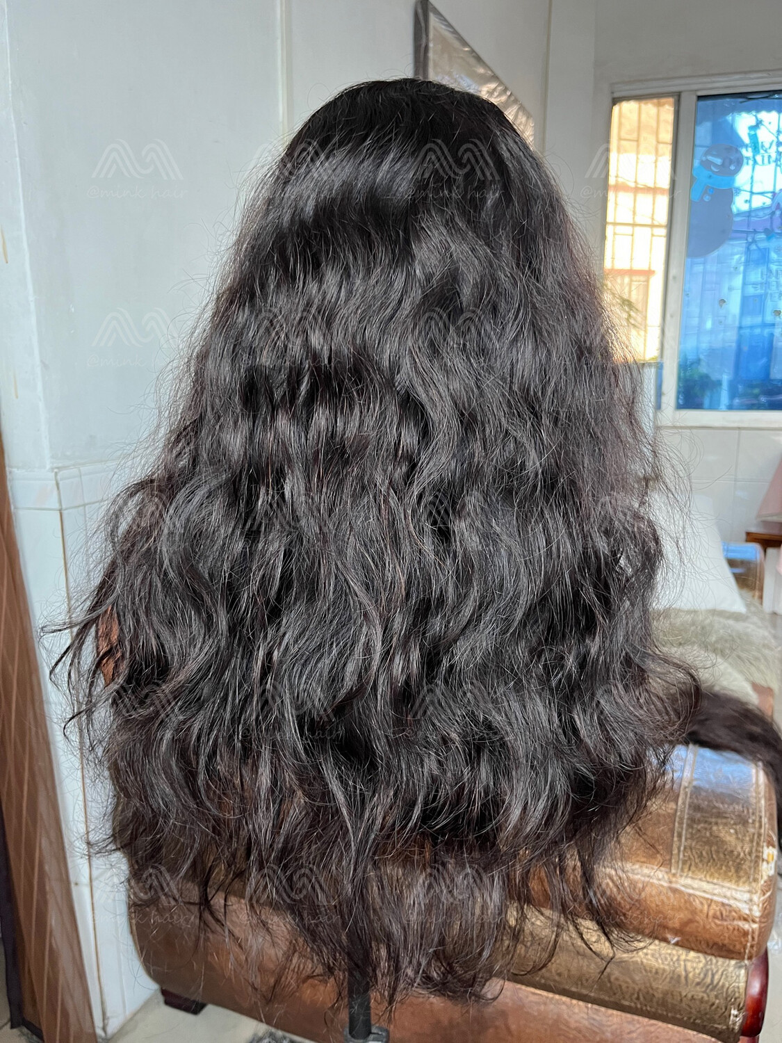Mink Hair Body 5x5 Closure Wig