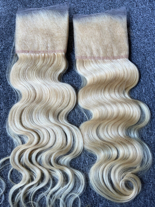 Blonde Hair Body 13X4 HD Frontal