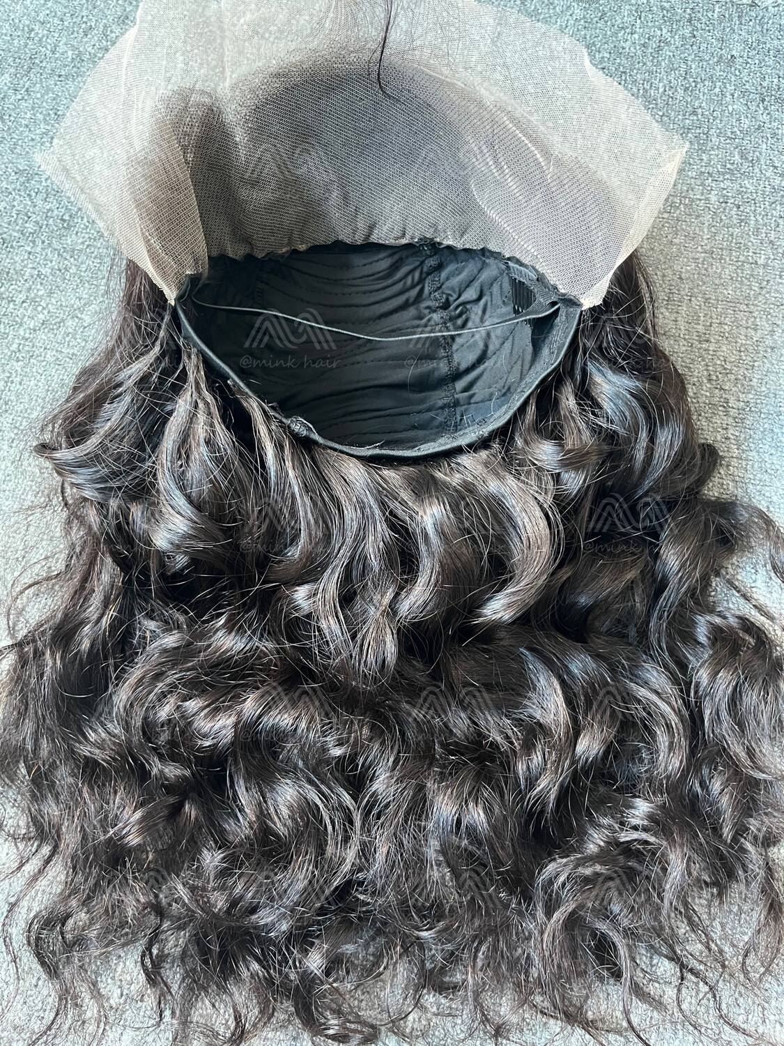 Raw Hair Loose Wave 13X4 Transparent Lace Frontal Wig