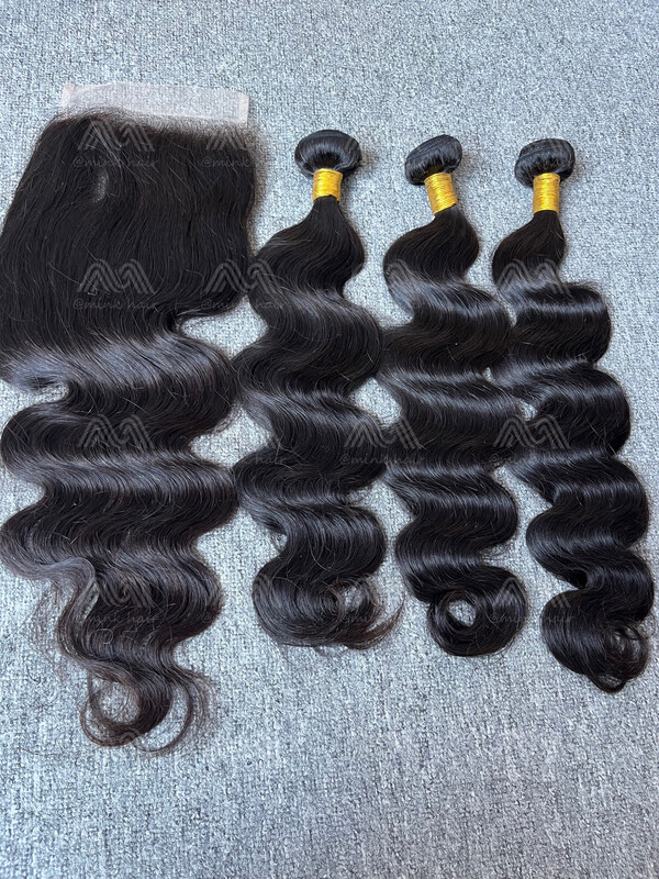 Diamond Hair Body 3 Bundles With 6X6 Closure Deals