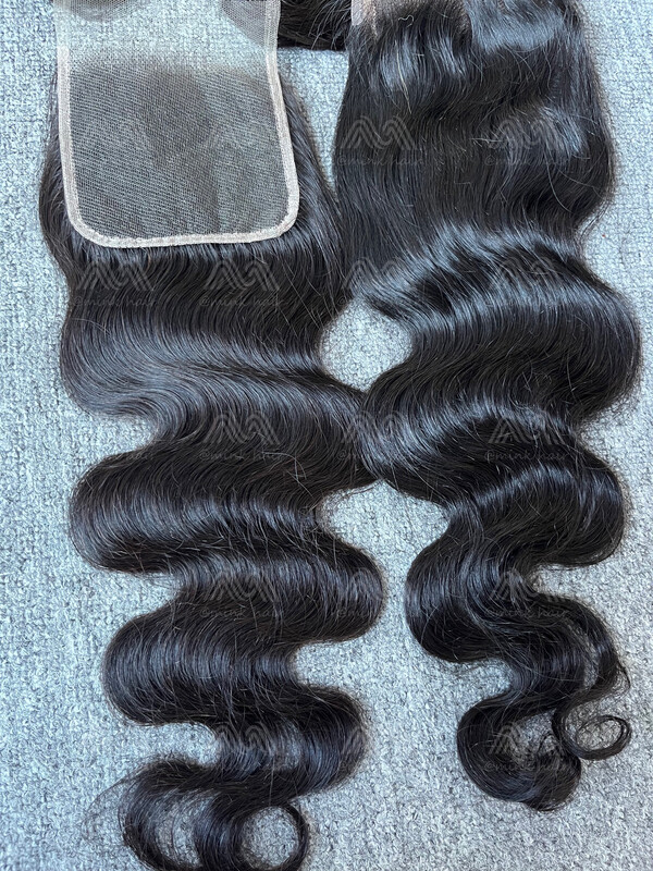 Diamond Hair Body 4X4 HD Closure