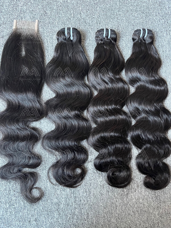 Luxury Hair 3 Bundles With 2x6 HD Closure Deals