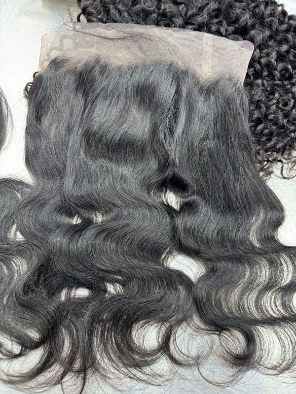 Luxury Hair 360 Transparent Lace Frontal