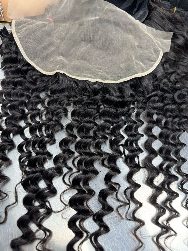 Mink Hair Deepwave 13x6 Frontal