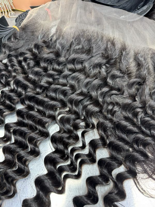 Mink Hair Deepwave 13x6 Frontal