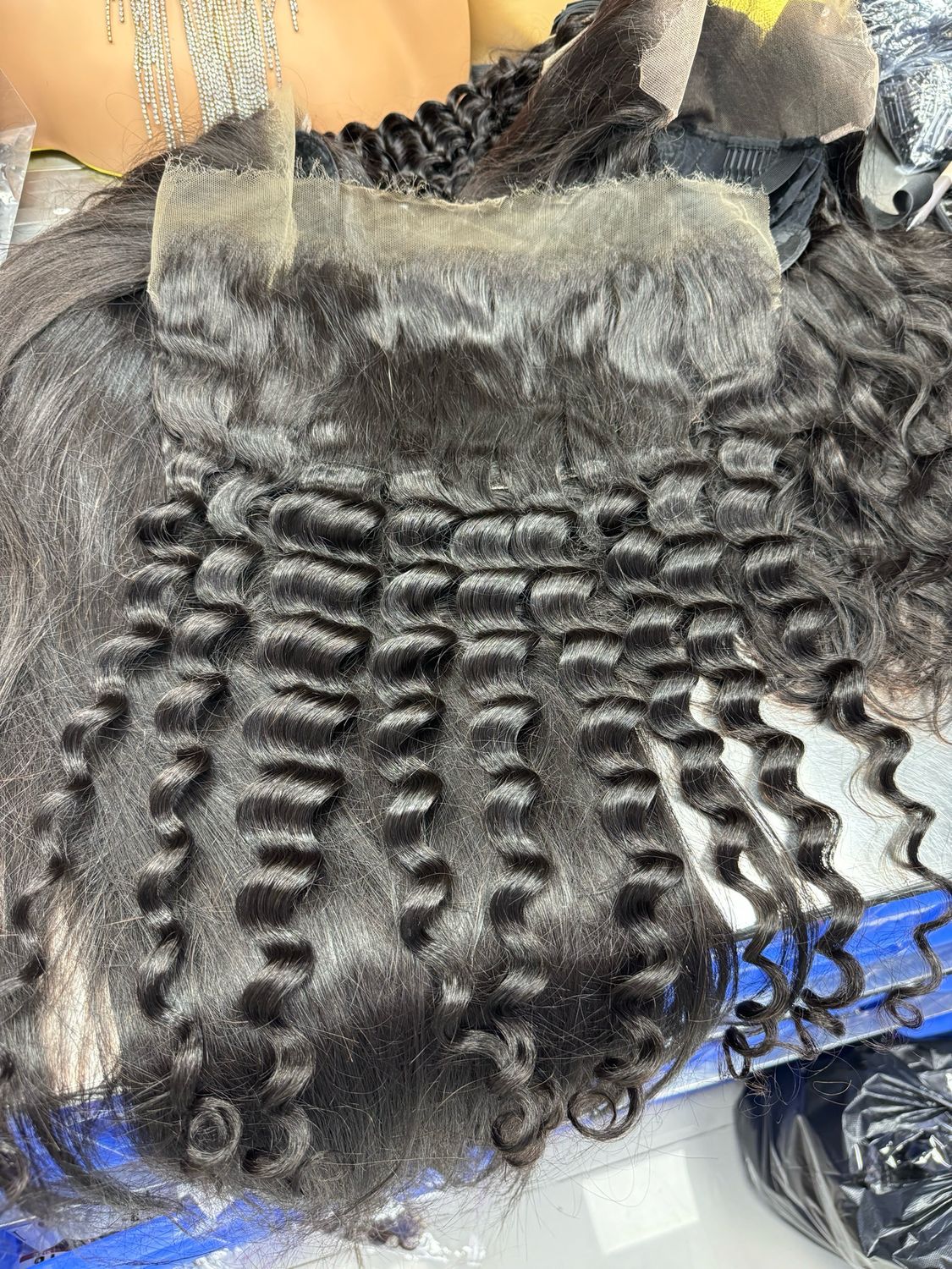 Mink Hair Loose Deepwave 13x6 HD Frontal