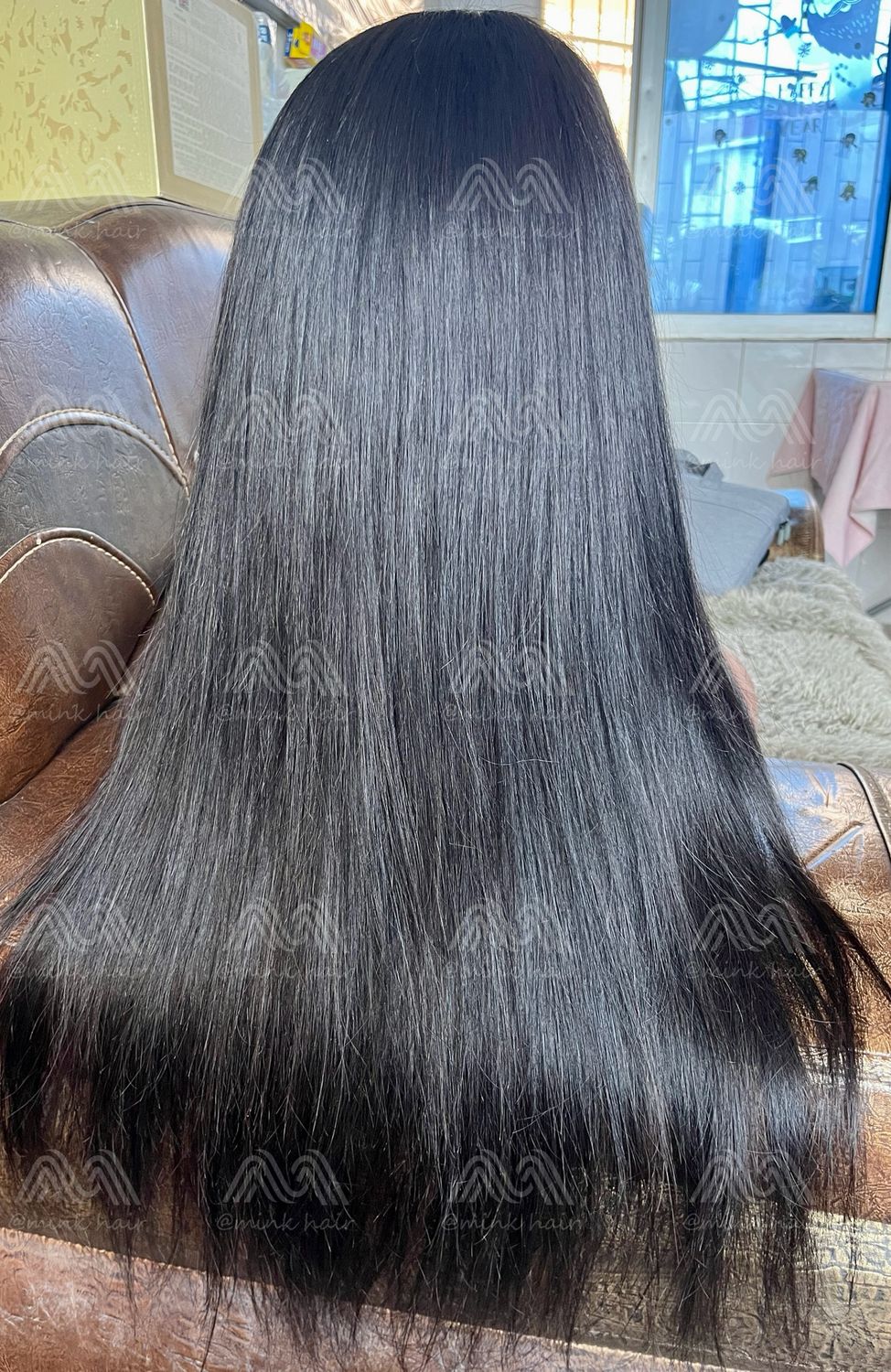 Mink Hair Straight 4x4 Closure Wig