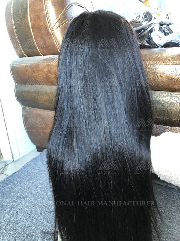 Luxury Hair Straight 5x5 Transparent Closure Wig