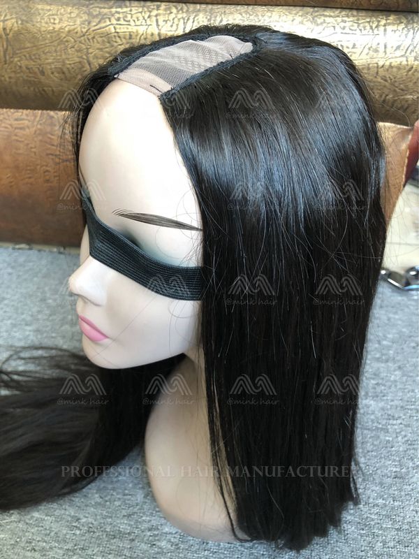 U Part Wig Without Closure（V Part Available)
