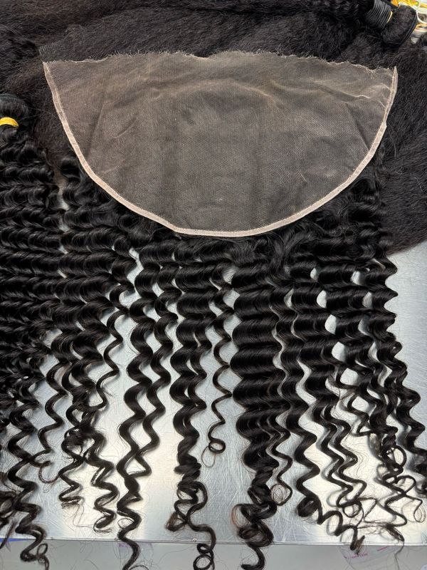 Raw Hair Deepwave HD Frontal 13x6