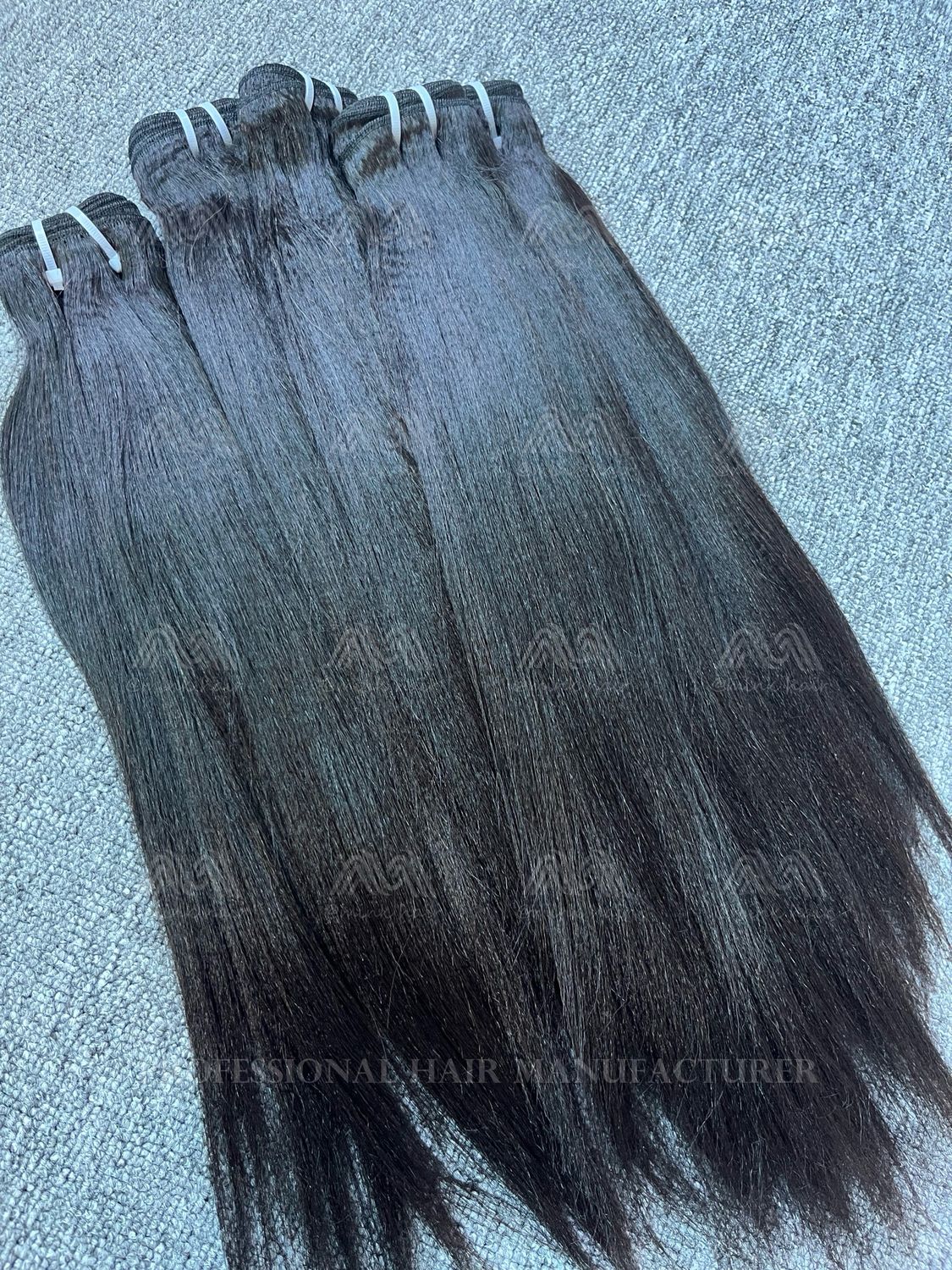 Mink Hair Yaki Straight Bundles