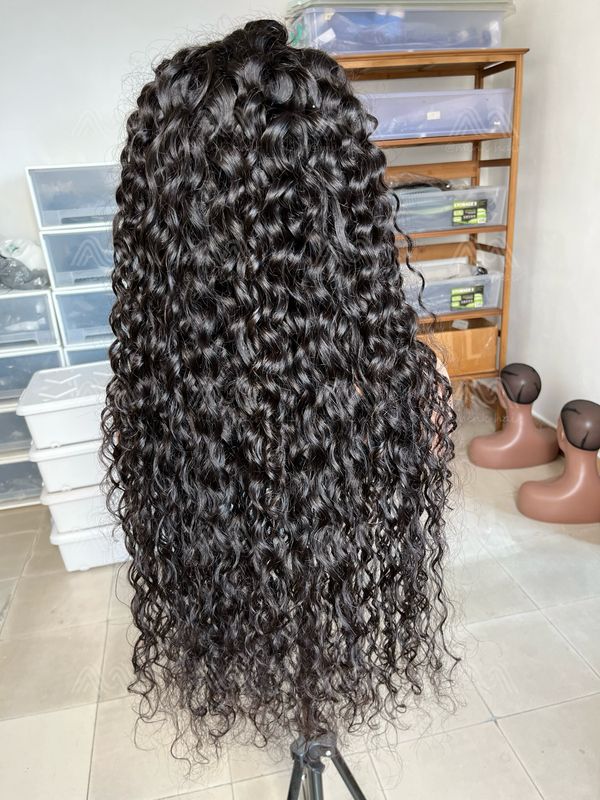 Mink Hair Italian Curly 13x4 HD frontal Wig